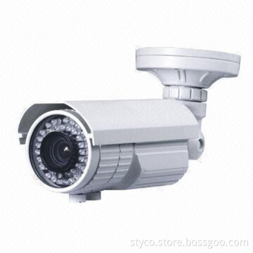 CCTV Camera with Sony Effio-e, 700TVL Resolution, 2.8 to 12mm Varifocal Lens, 40 Meters IR Distance